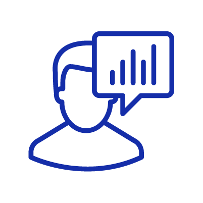 Expert guidance with analytics dashboard